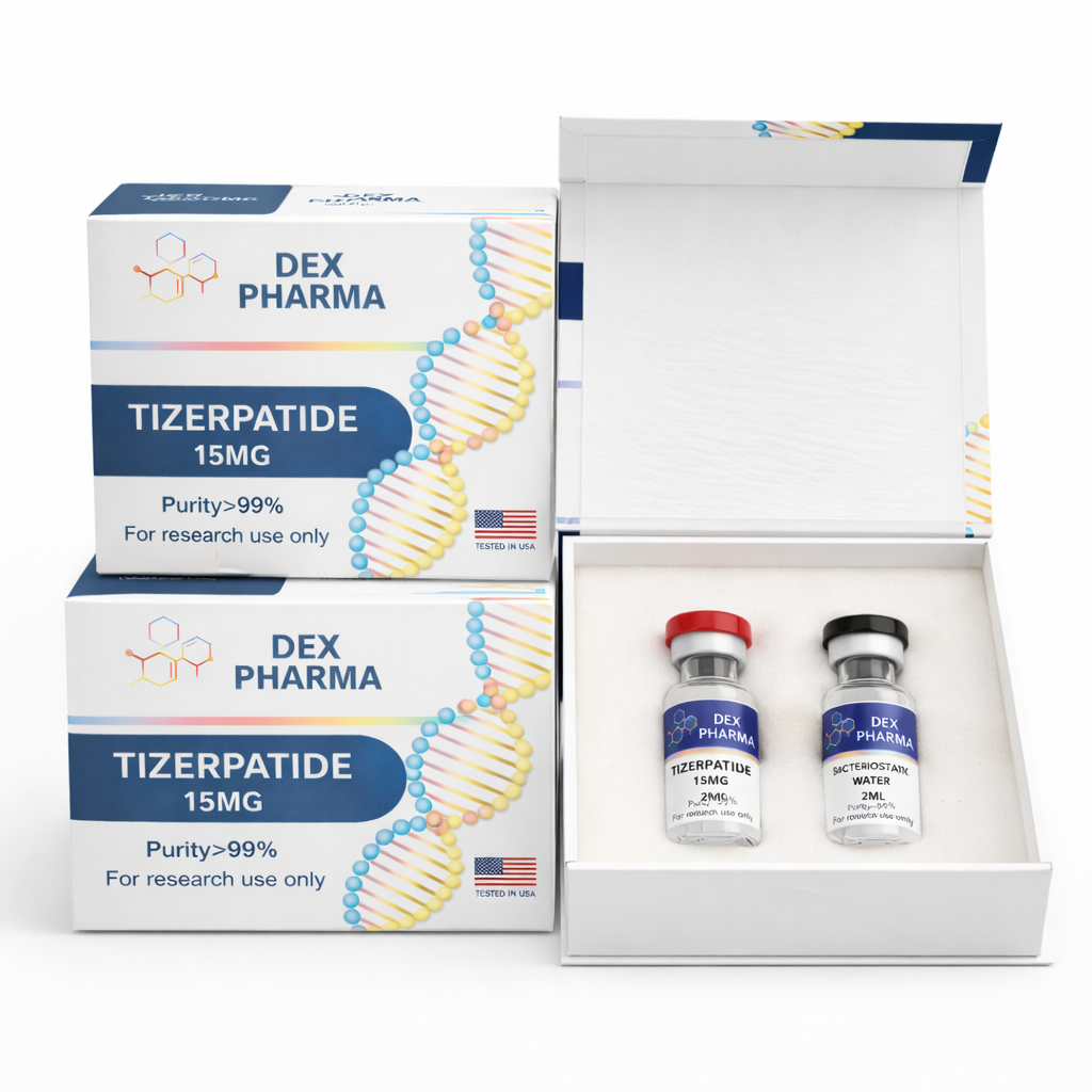 TIZERPATIDE 15MG – FRASCO + DILUENTE
