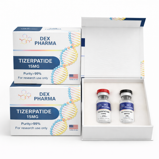 TIZERPATIDE 15MG – FRASCO + DILUENTE