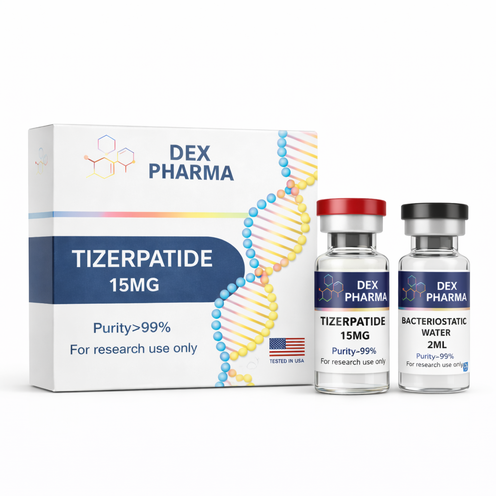 TIZERPATIDE 15MG – FRASCO + DILUENTE