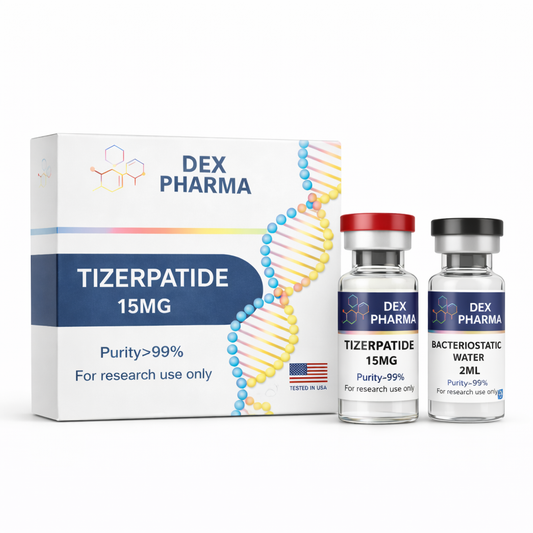 TIZERPATIDE 15MG – FRASCO + DILUENTE