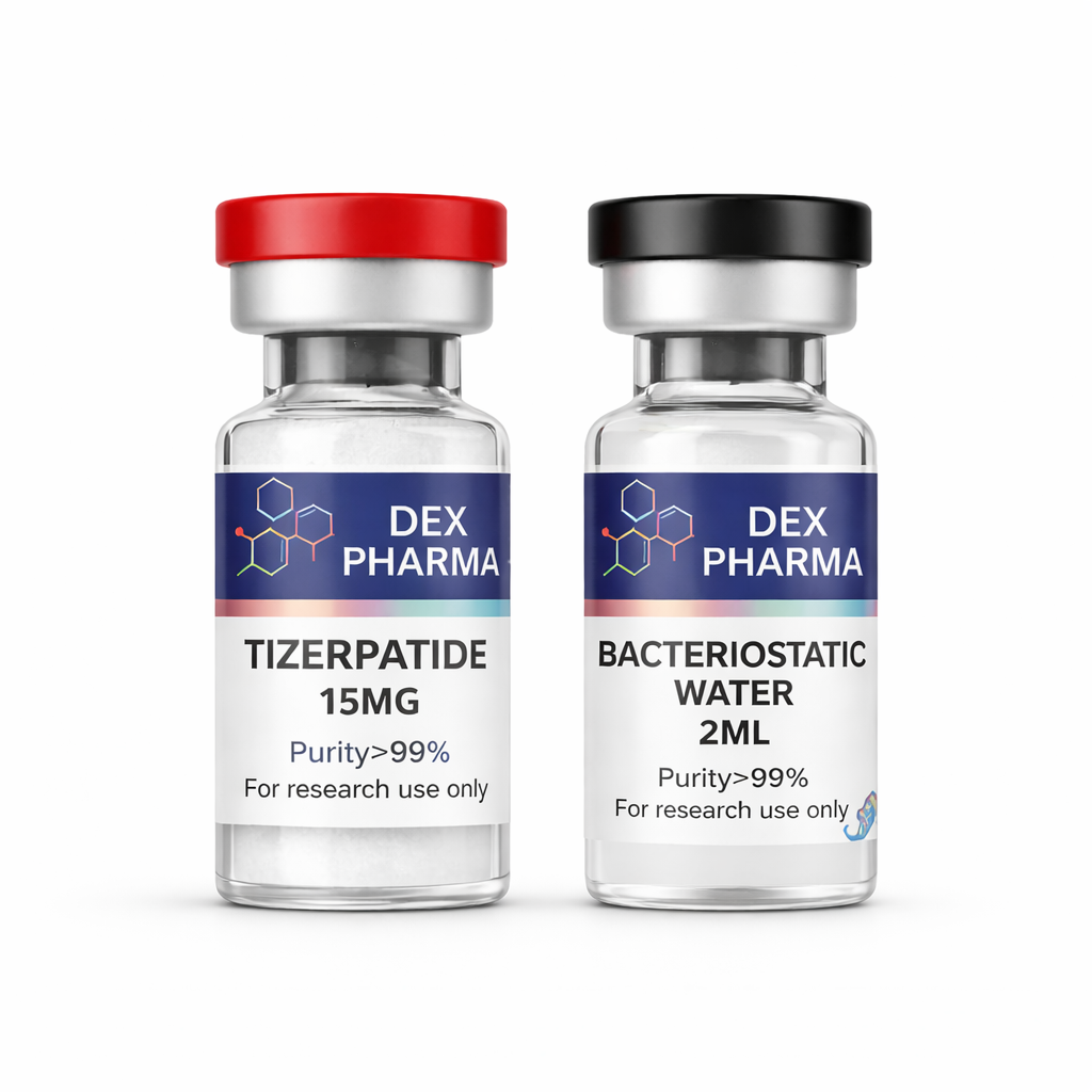 TIZERPATIDE 15MG – FRASCO + DILUENTE