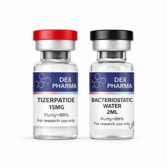TIZERPATIDE 15MG – FRASCO + DILUENTE