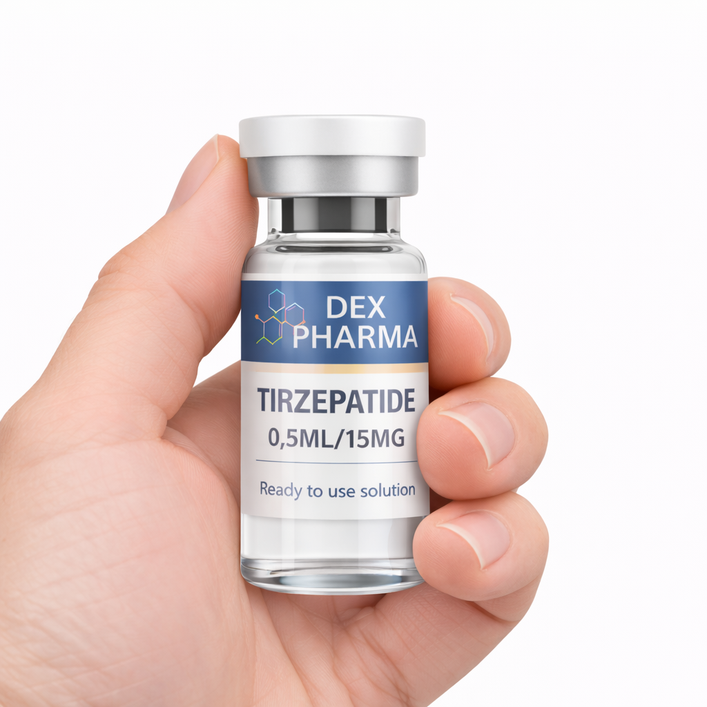 TIZERPATIDE 0,5ML/15MG – 4 FRASCOS