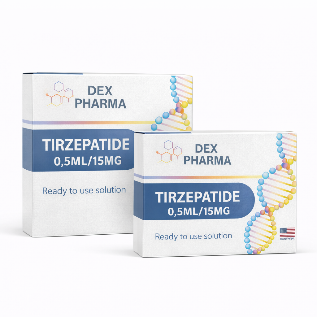 TIZERPATIDE 0,5ML/15MG – 4 FRASCOS