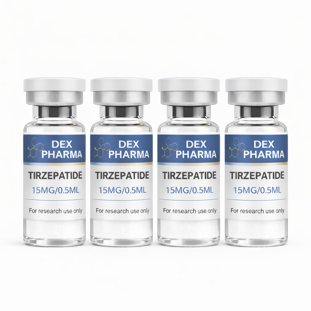 TIZERPATIDE 0,5ML/15MG – 4 FRASCOS