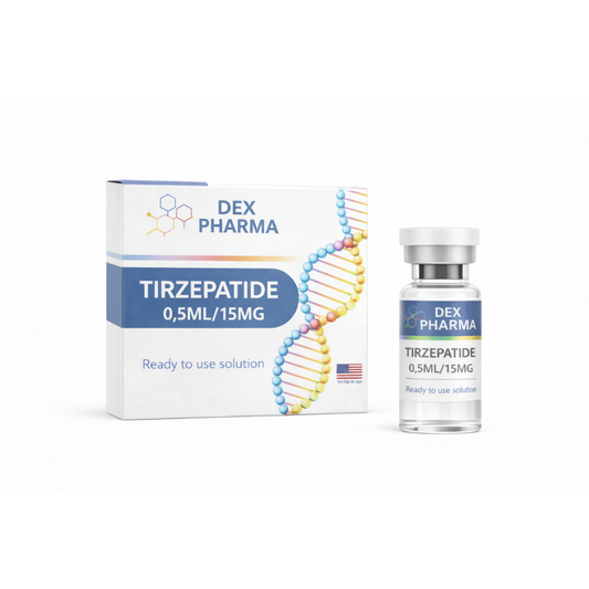 TIZERPATIDE 0,5ML/15MG – 4 FRASCOS