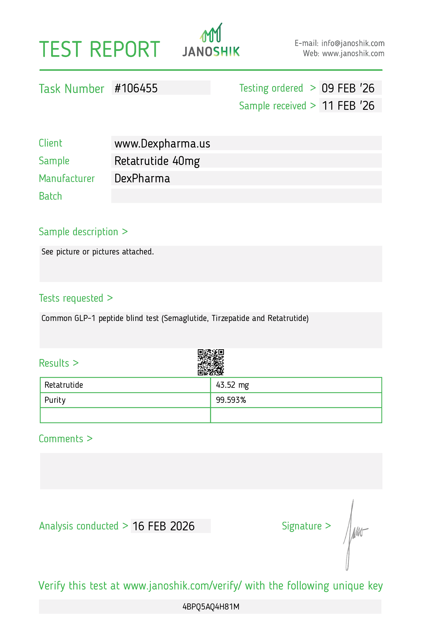 RETATRUTIDE 40MG – FRASCO + DILUENTE